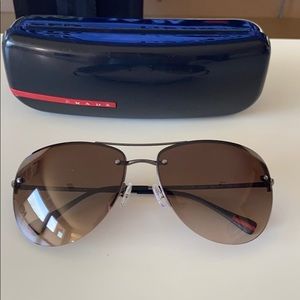 Prada aviator sunglasses